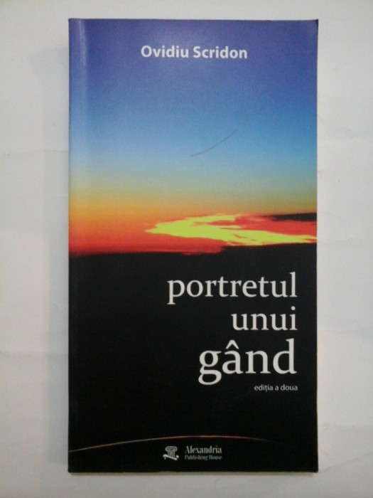 Portretul unui gand (poezii) - Ovidiu Scridon
