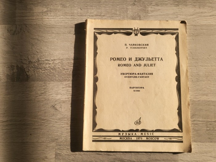 Romeo and Juliet -partitura