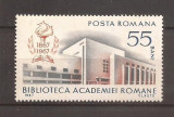 Romania - 1967 - CENTENARUL BIBLIOTECII ACADEMIEI ROMANE, Nestampilat