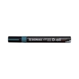 Marker permanent cu vopsea Donau, varf rotund, 2. 8 mm, verde