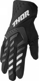 Manusi atv/cross dame Thor Spectrum, culoare negru/alb, marime L Cod Produs: MX_NEW 33310232PE