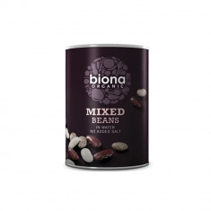 Mix din 3 tipuri de fasole boabe BIO 400g Biona