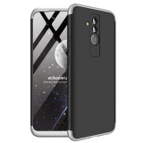 Husa HUAWEI Mate 20 Lite - GKK 360 Full Cover (Argintiu/Negru)