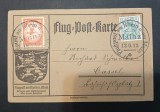 GERMANIA-RAICH-plic circulat,aviatie-stampilate