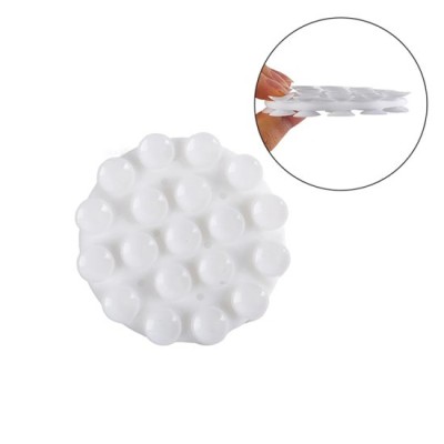 Suport cu Ventuze pentru Telefon, Rotund - Techsuit (SW-CUP) - White foto