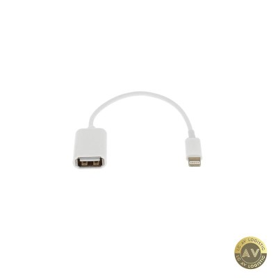 Adaptor OTG Lightning - USB-A OEM Alb foto
