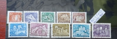 TS21 - Timbre serie Ungaria - Magyar posta 1961 Mi1737-46A foto