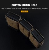 FAST Type Triple 5.56 Magazine Pouch (Medium) - Black [WO SPORT]