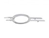 Rama lampa ceata , suport proiector fata, dreapta Mercedes Benz Clasa E (W211) Sedan/Combi, 06.2006-, exterior, cu muluri, 2118851174, Rapid