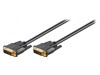 Cablu DVI-I 3m Negru, Goobay