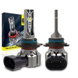 2 x Led 9006 Lumini Lampa Е2 Faruri Becuri Auto Moto 70W 5000lm 6000K 12V