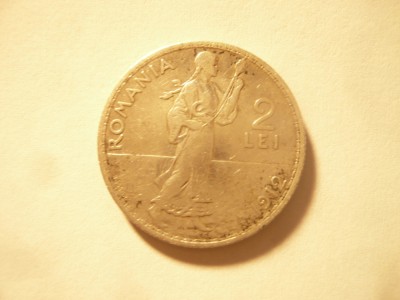 Moneda 2 lei 1912 Carol I argint cal. f.buna foto