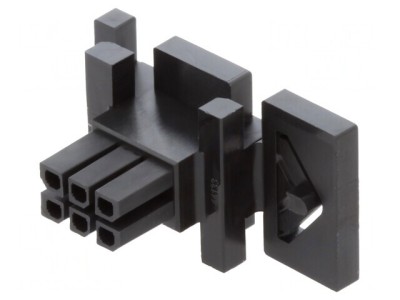 Microfit 3.0 Floating Receptacle 6 Contacte foto