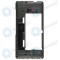 Microsoft Lumia 550 Husa mijlocie incl. Obiectivul camerei