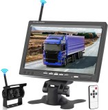 Cumpara ieftin Camera Marsarier Wireless cu Monitor 7 Inch, 12V 24V, Vedere Nocturna IR, IP67, pentru Camion, TIR si Autoutilitara