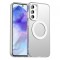 Husa MagSafe pentru Samsung Galaxy A55 5G A556, Techsuit, CandyCase, Alba