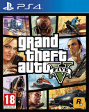 Joc PS4 GTA V 5 Grand Theft Auto 5 Playstation 4 si PS5 colectie, Actiune, Single player, 18+