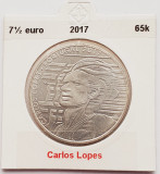 174 Portugalia 7,5 Euro 2017 Sport Heroes - Carlos Lopes km 881 argint, Europa