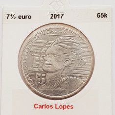 174 Portugalia 7,5 Euro 2017 Sport Heroes - Carlos Lopes km 881 argint