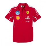 Ferrari tricou polo de damă official Teamline Replica F1 Team 2025 - S