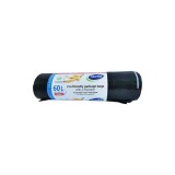 Cumpara ieftin Sac menajer ldpe ecologic cu snur pt. inchidere, 60 l, 10 buc-034420 DSH 492785