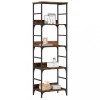 VidaXL Bibliotecă, lemn vechi, 50x33x153 cm, lemn prelucrat 857468