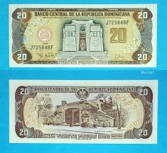 Republica Dominicana 20 Pesos Oro 1998 &#039;Puerta del Conde&#039; UNC p154