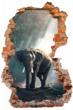 Cumpara ieftin Sticker cu efect 3D - Elefant