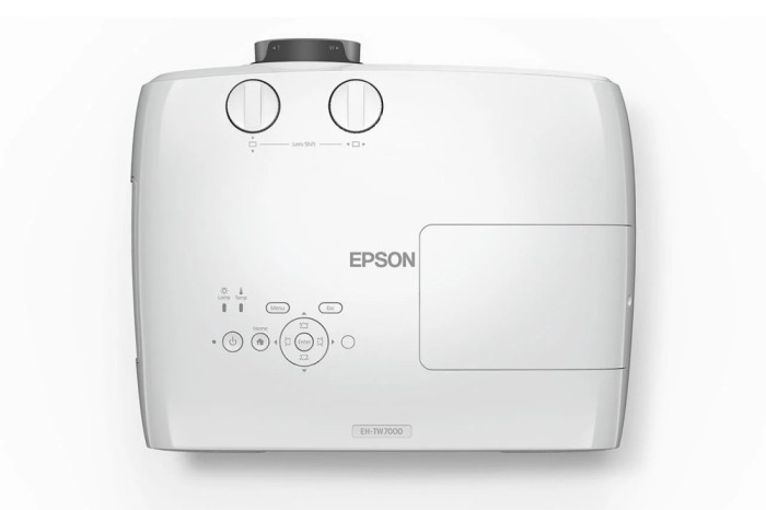 Proiector Epson EH-TW7000, 3LCD 3D active, 3000 lumeni, 4K PRO-UHD,
