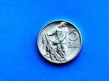 5 Zloti 1974 Polonia-AUNC++-in realitate arata bine!
