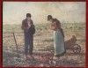 Reproducere ANGELUS Jean Francois Millet, Natura, Ulei, Impresionism