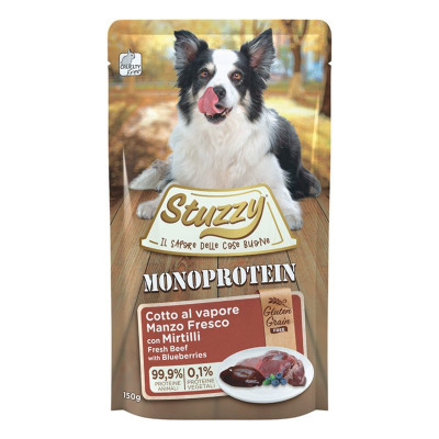 Stuzzy Monoprotein Carne de vită cu Afine 150 g foto