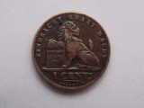 1 CENT 1907 BELGIA-flemish legend