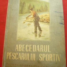 Asociatia Generala a Vanatorilor din Romania- Abecedarul Pescarului Sportiv 1952