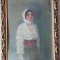 Portret de tarancuta in port// ulei pe carton, Henri Visconte