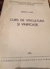 CURS DE VITICULTURA SI VINIFICATIE DUMITRU LAZAR foto