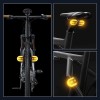 Semnalizare Spate Wireless Bicicleta AVEX cu Telecomanda, Siguranta Trafic, Lumini LED