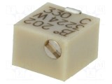 Potenţiometru SMD BOURNS 2k&Omega; 0,25W multitură 12 ture 3224W