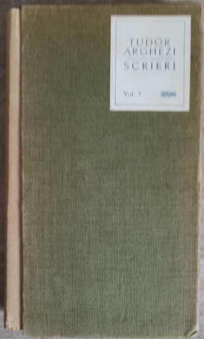 SCRIERI VOL.1 VERSURI-TUDOR ARGHEZI-197469