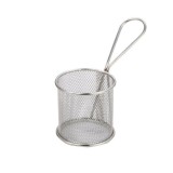 Cos Servire Cartofi Prajiti Inox Kinghoff 7.5x7.5cm, Gustari, Horeca