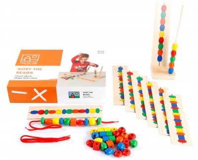 Joc Educativ Sorteaza margelele foto