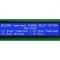 Afișaj LCD alfanumeric 40x4 cu LED albastru