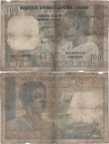 1961 , 100 francs ( P-52a.2 ) - Madagascar