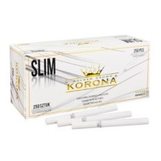 Tuburi Tigari Korona Slim White 250