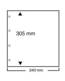 Set 10 folii intermediare A4 complet transparente
