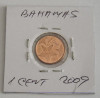 M3 C50 - Moneda foarte veche - Bahamas - 1 cent - 2009, America de Nord