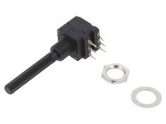 Potențiometru Stereo Axial 100&Omega; 200mW THT 6mm Plastic