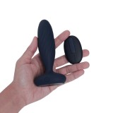 Vibrator Anal Smart Jordan, Bleumarin, 12 cm