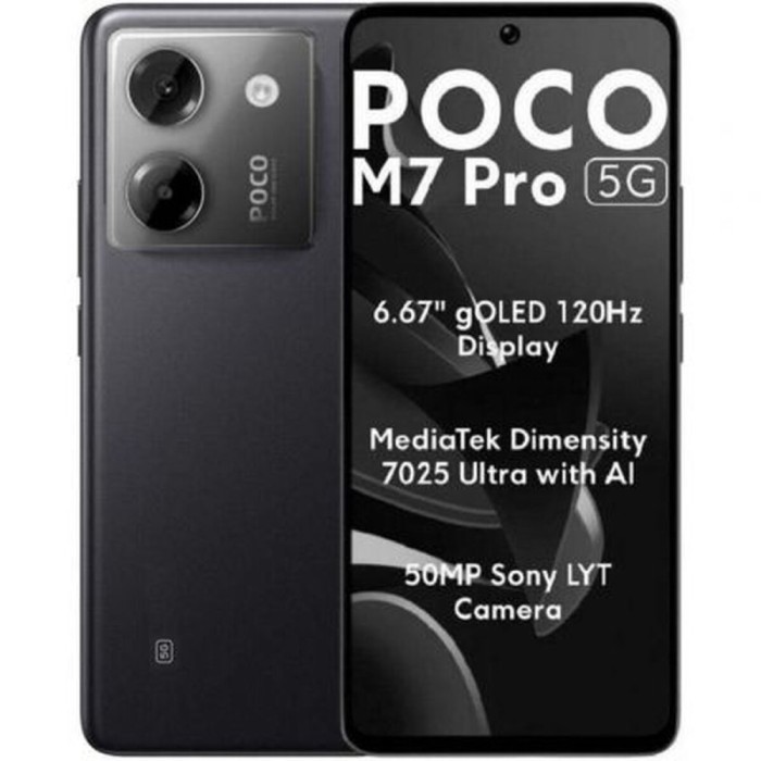 Smartphone Xiaomi POCO M7P 5G 8-256 BK 6,67&quot; Octa Core 8 GB RAM 256 GB Negru
