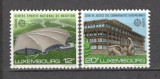 Luxemburg.1987 EUROPA-Arhitectura moderna SE.692, Nestampilat